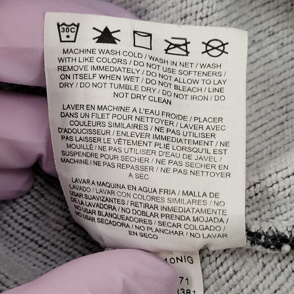 NIKE Dri-Fit Training Zip Hoodie M/L 22x28 Swoosh Embroidered Tech-Fleece - Picture 9 of 16